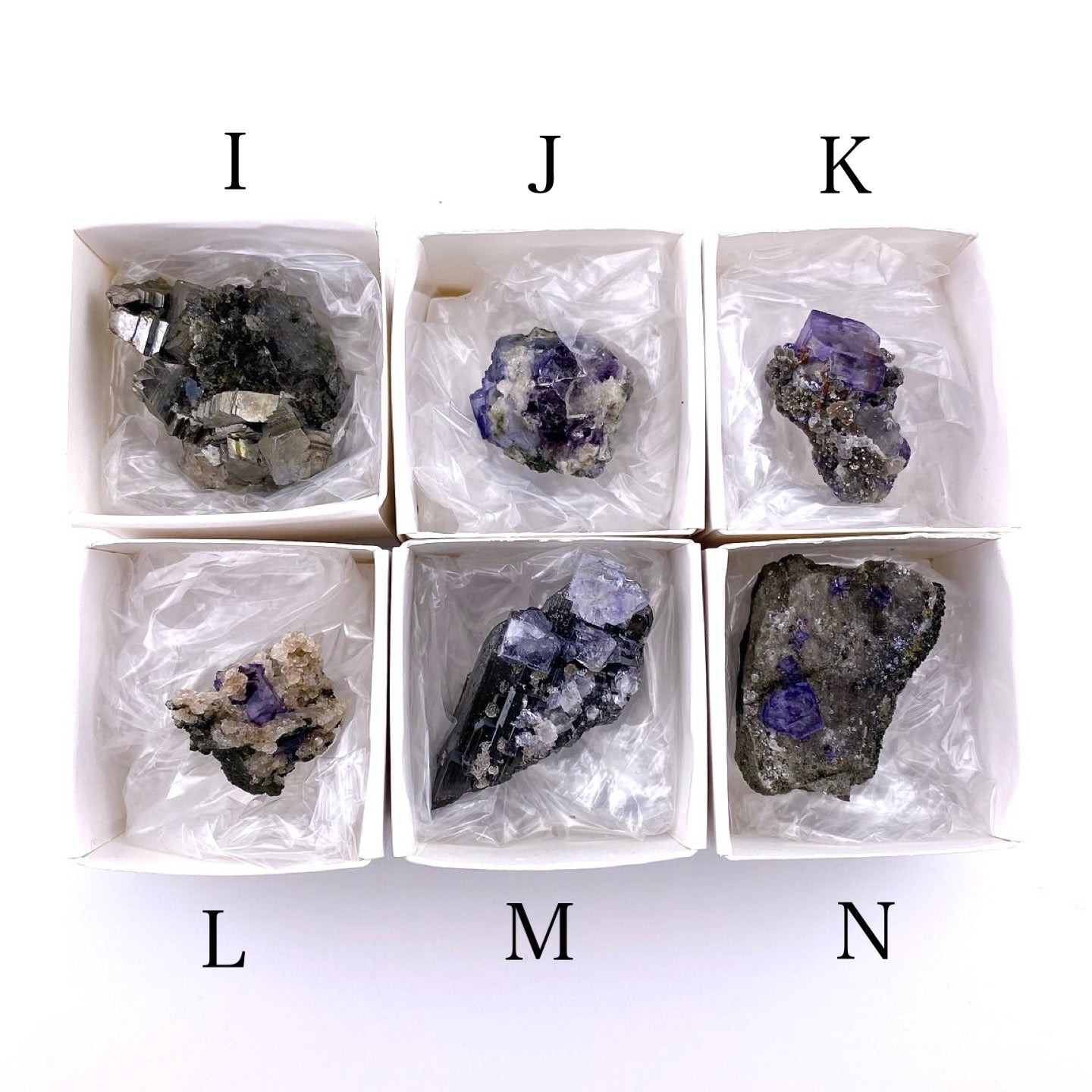 Yaogangxian Fluorite (3000)【FO013I~N】