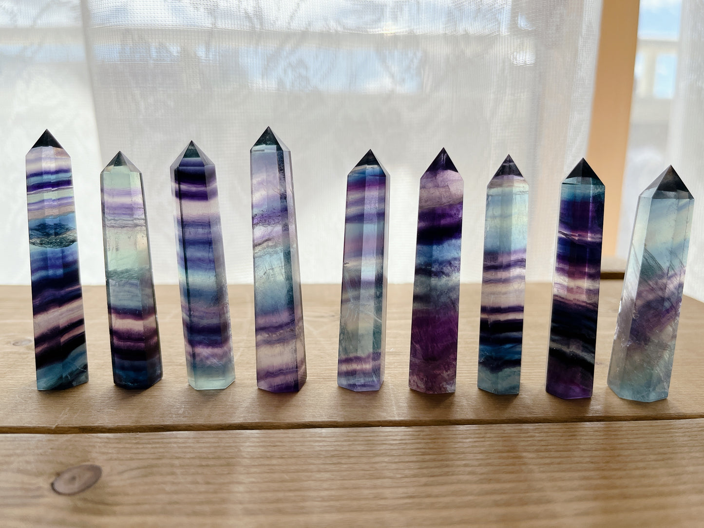 10/11 出品分Fluorite point【FO010A~I】