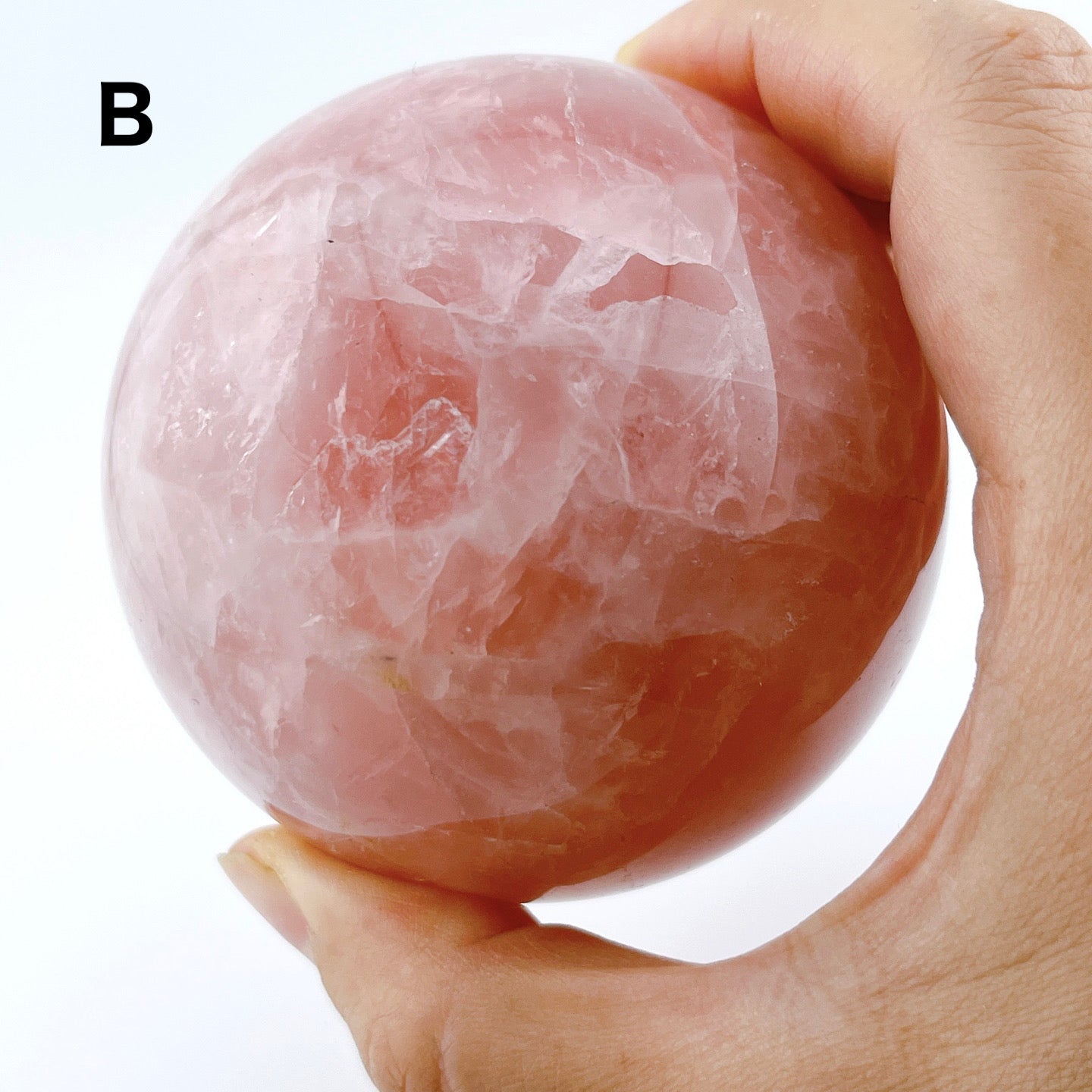 Rose quartz sphere【SP023】【SP024】