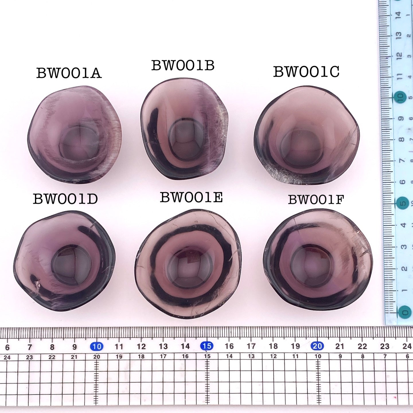 Fluorite miniature bowl ①【BW001A】【BW001B】【BW001C】【BW001D】【BW001E】【BW001F】