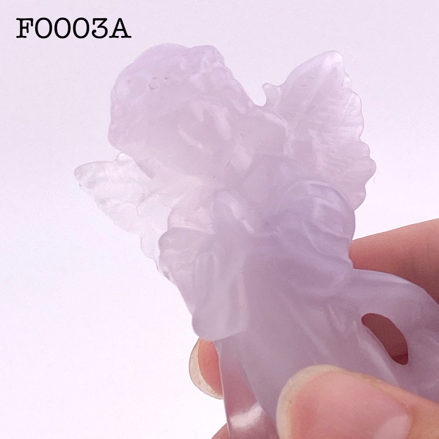 Fluorite angel SMALL ③【FO003A】【FO003B】【FO003C】【FO003D】