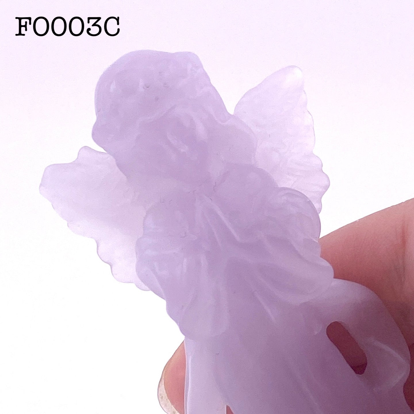 Fluorite angel SMALL ③【FO003A】【FO003B】【FO003C】【FO003D】