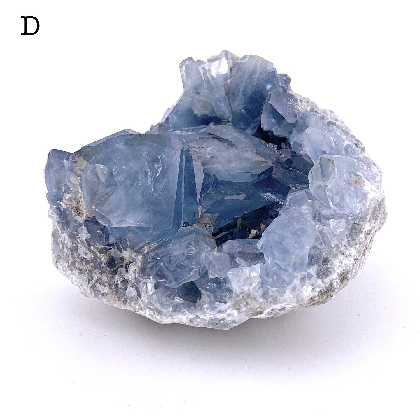 Celestite cluster①【ST001A】【ST001B】【ST001C】【ST001D】【ST001E】【ST001F】