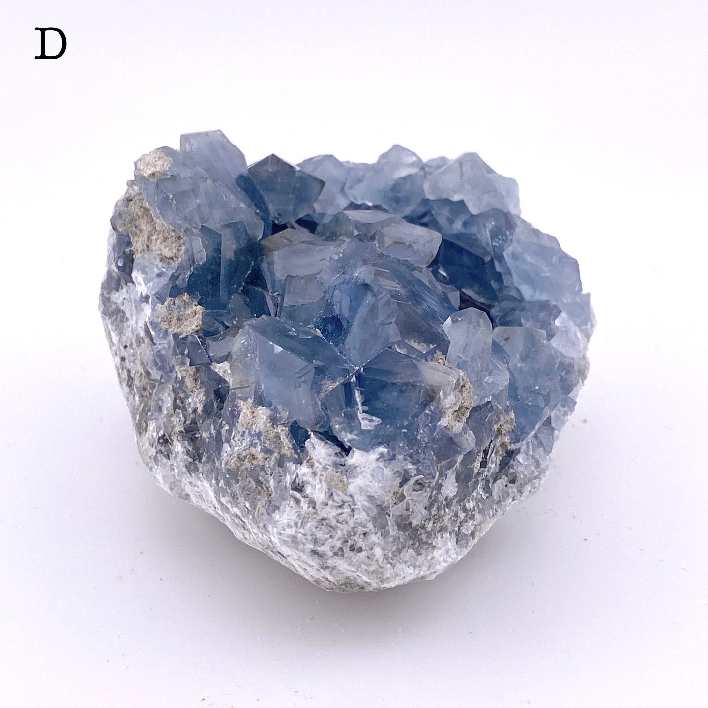 Celestite cluster①【ST001A】【ST001B】【ST001C】【ST001D】【ST001E】【ST001F】
