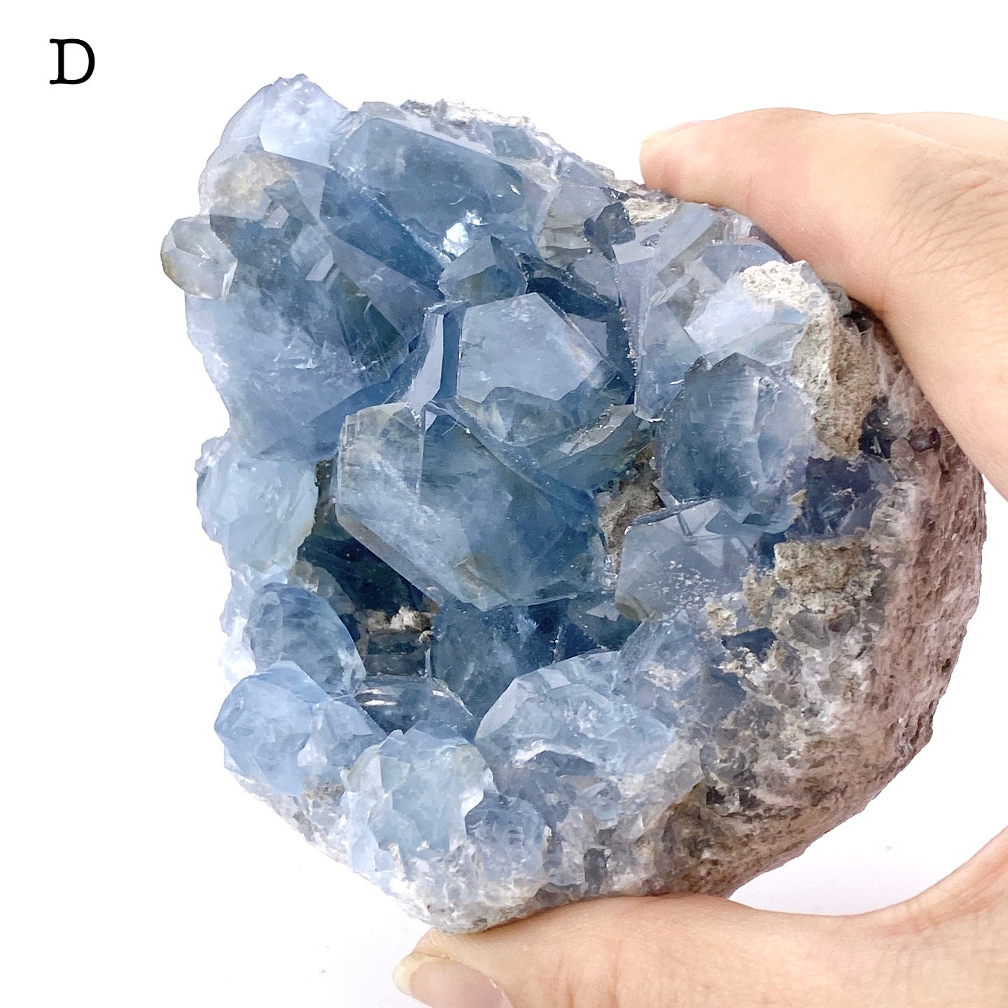 Celestite cluster①【ST001A】【ST001B】【ST001C】【ST001D】【ST001E】【ST001F】