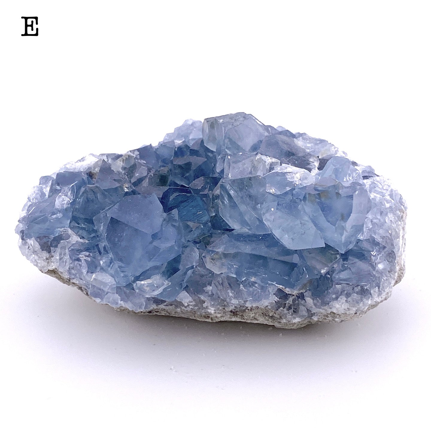 Celestite cluster①【ST001A】【ST001B】【ST001C】【ST001D】【ST001E】【ST001F】