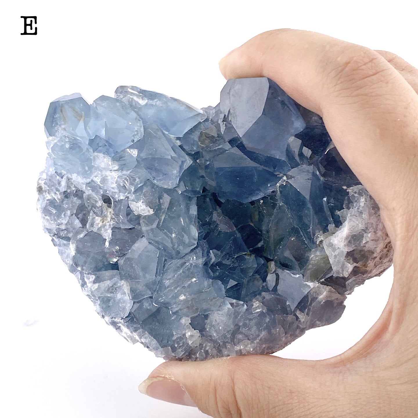 Celestite cluster①【ST001A】【ST001B】【ST001C】【ST001D】【ST001E】【ST001F】
