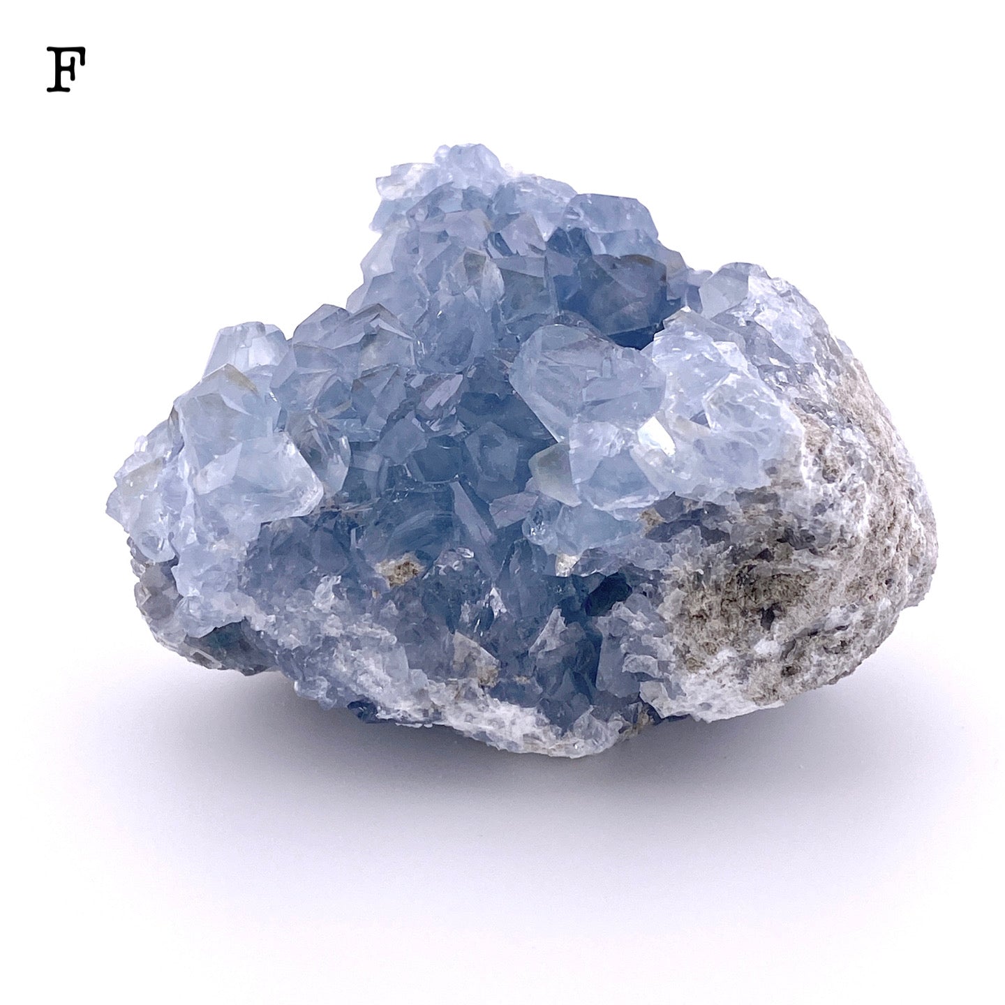 Celestite cluster①【ST001A】【ST001B】【ST001C】【ST001D】【ST001E】【ST001F】