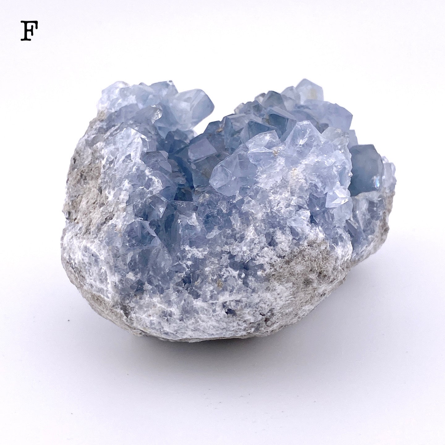 Celestite cluster①【ST001A】【ST001B】【ST001C】【ST001D】【ST001E】【ST001F】