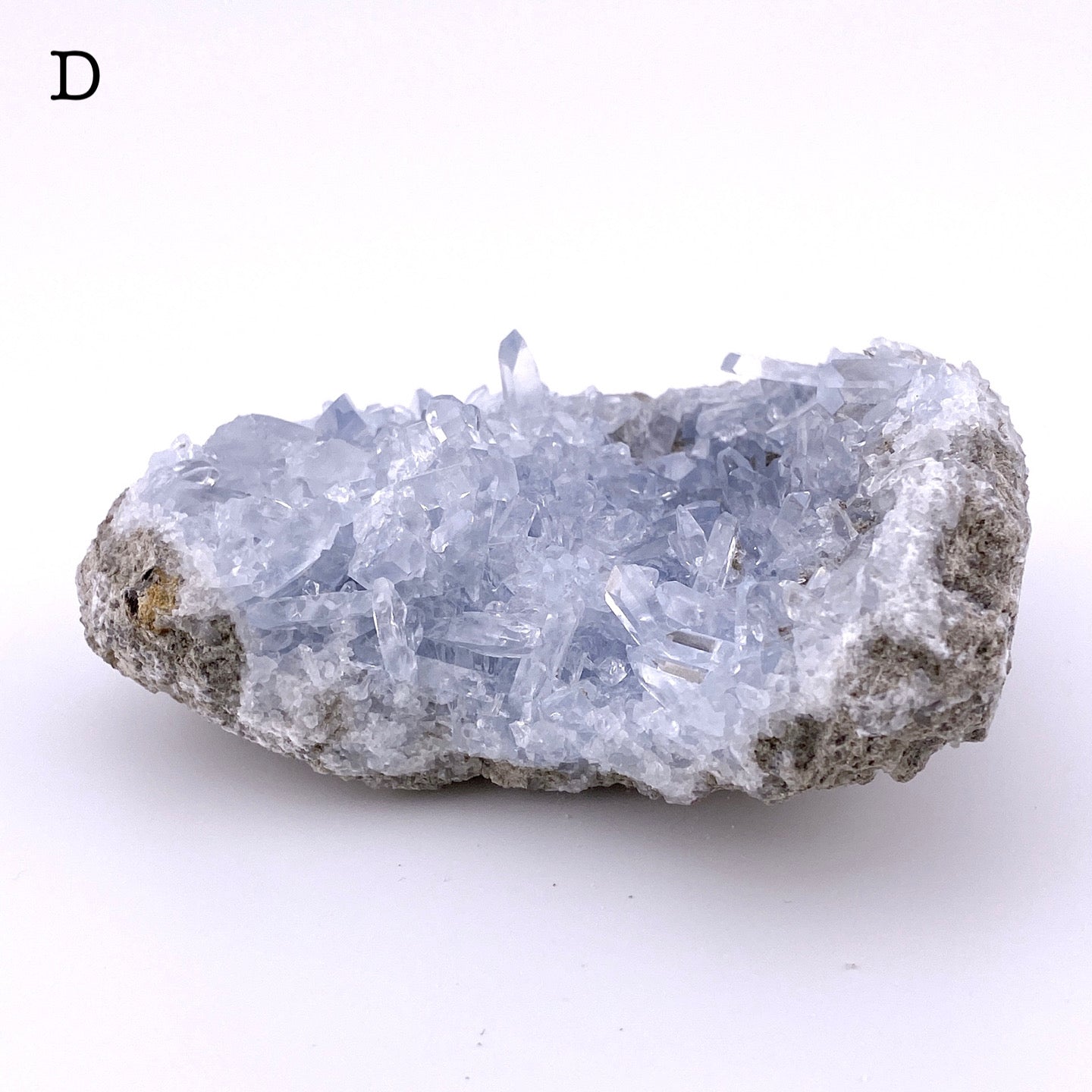 Celestite cluster②【ST002A】【ST002B】【ST002C】【ST002D】