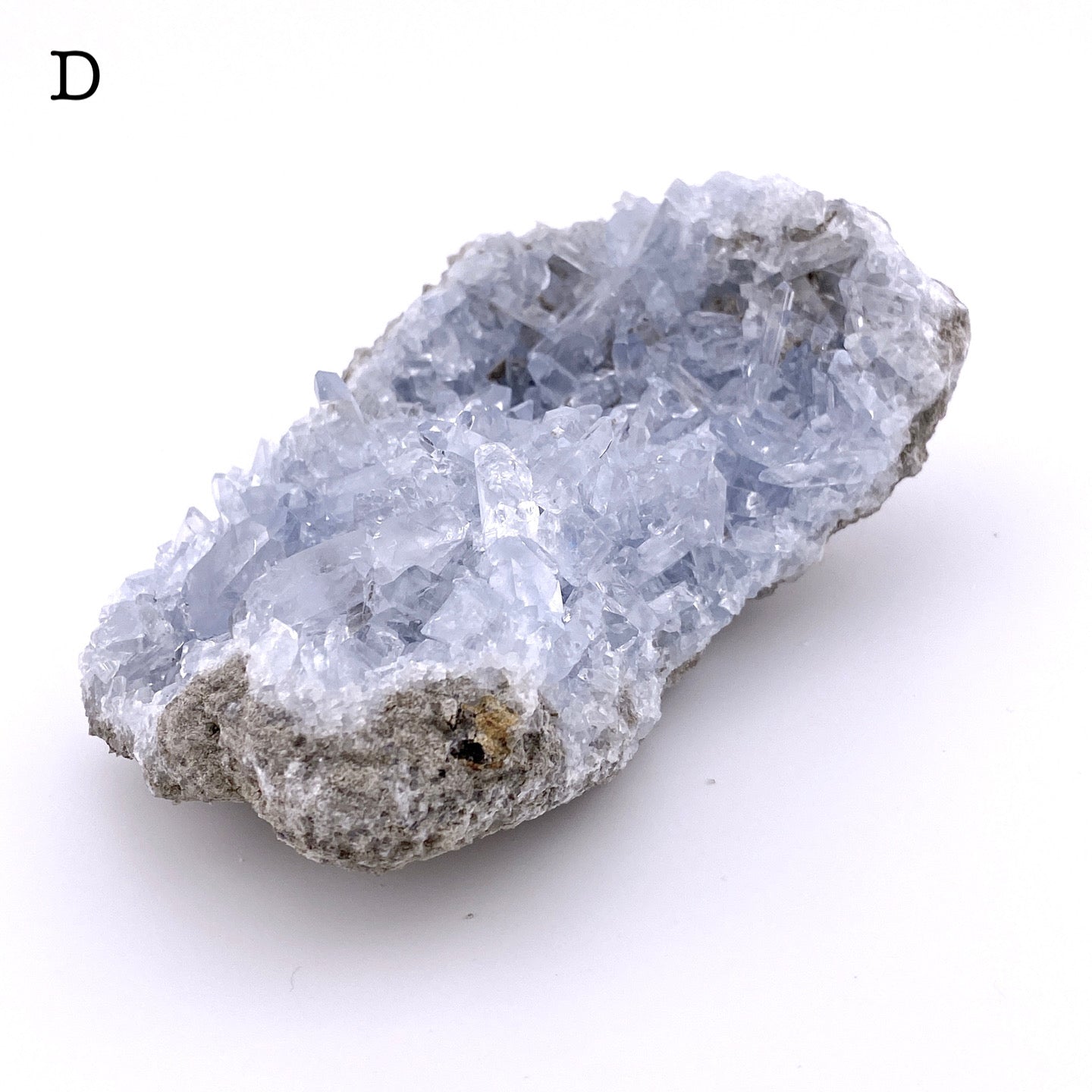 Celestite cluster②【ST002A】【ST002B】【ST002C】【ST002D】