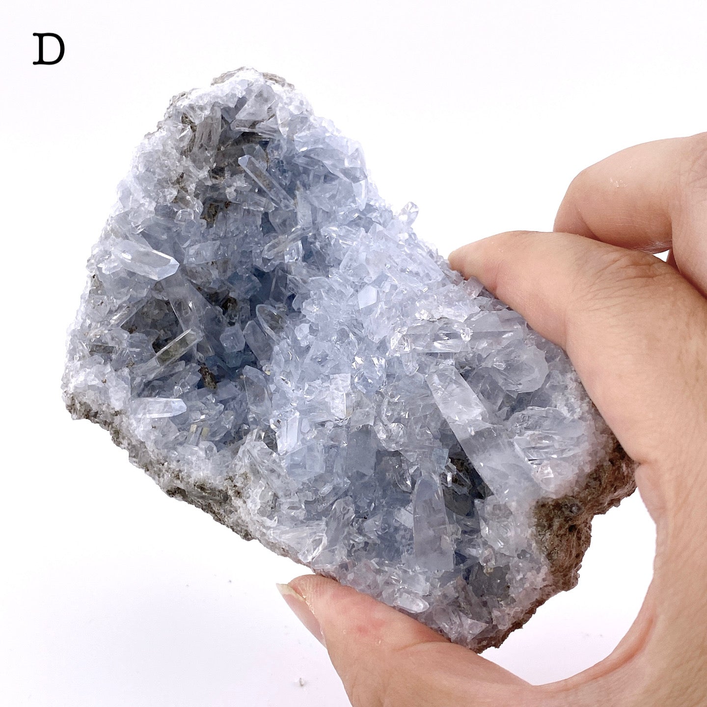 Celestite cluster②【ST002A】【ST002B】【ST002C】【ST002D】