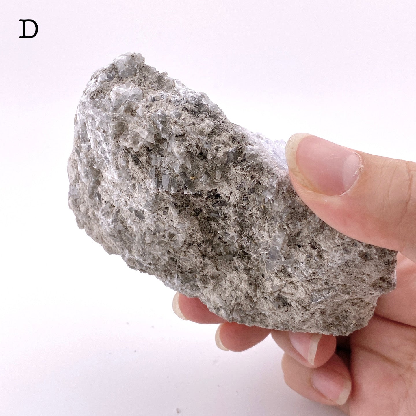 Celestite cluster②【ST002A】【ST002B】【ST002C】【ST002D】