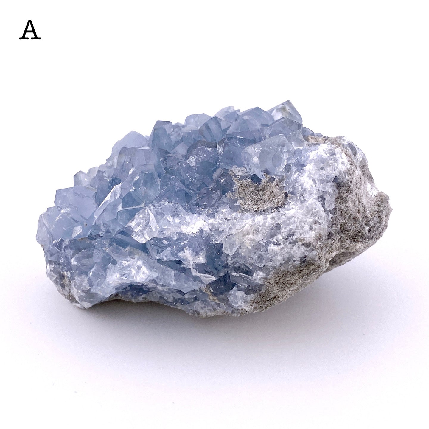 Celestite cluster③【ST003A】【ST003B】【ST003C】【ST003D】【ST003E】
