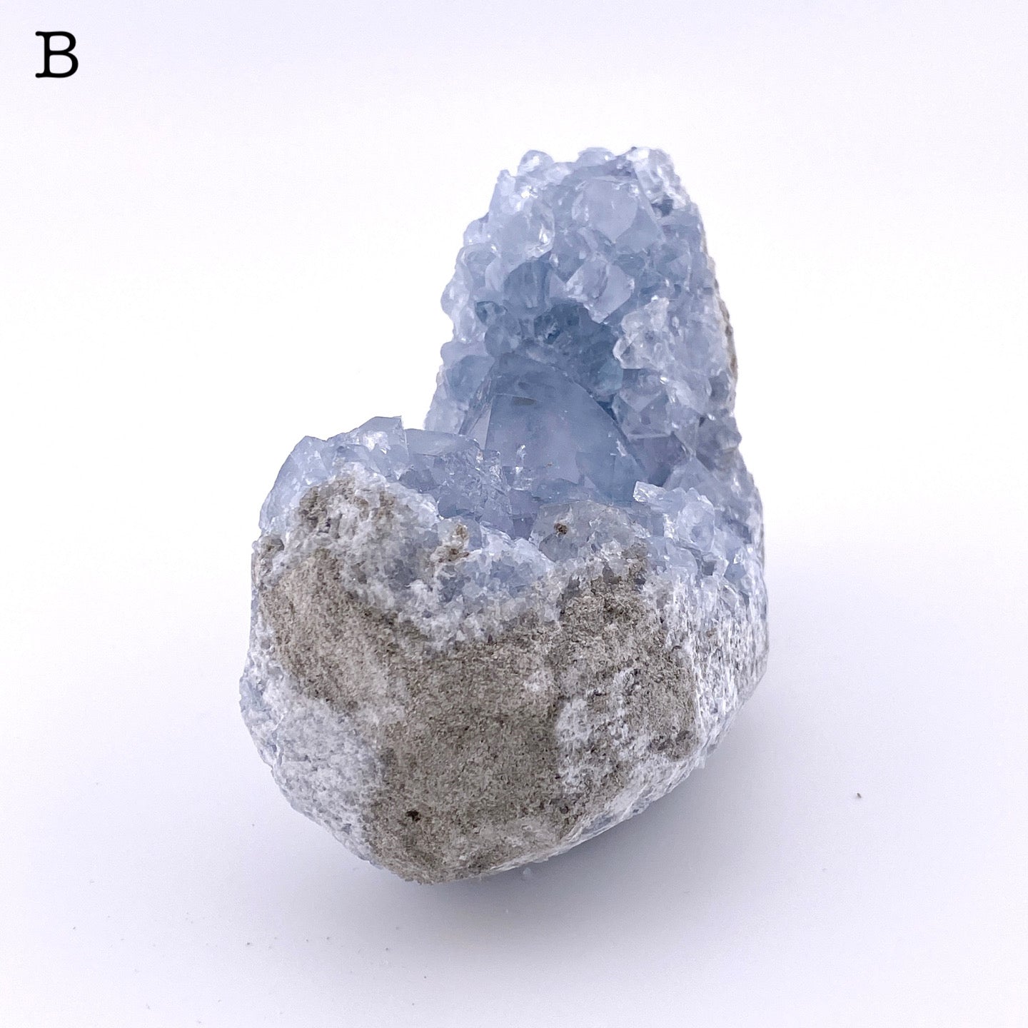 Celestite cluster③【ST003A】【ST003B】【ST003C】【ST003D】【ST003E】