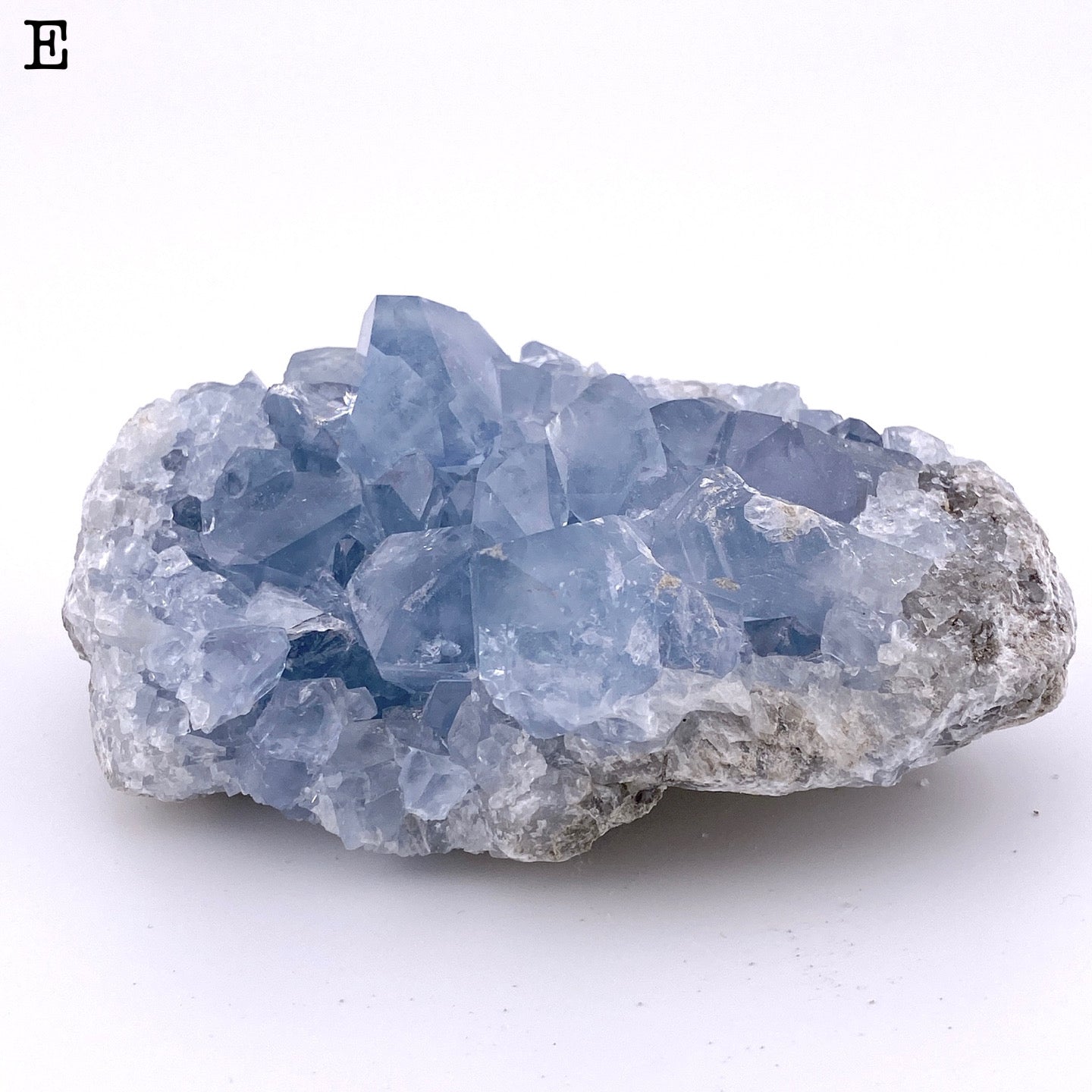Celestite cluster③【ST003A】【ST003B】【ST003C】【ST003D】【ST003E】
