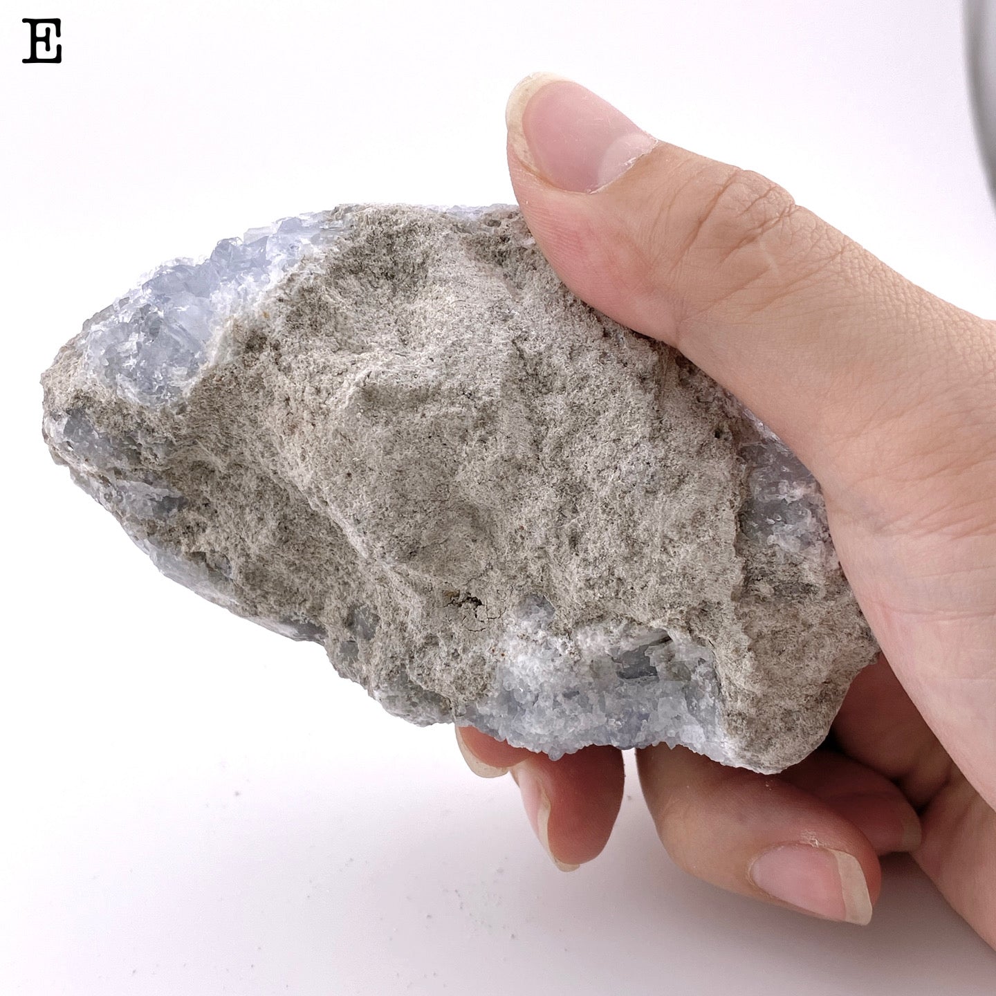 Celestite cluster③【ST003A】【ST003B】【ST003C】【ST003D】【ST003E】