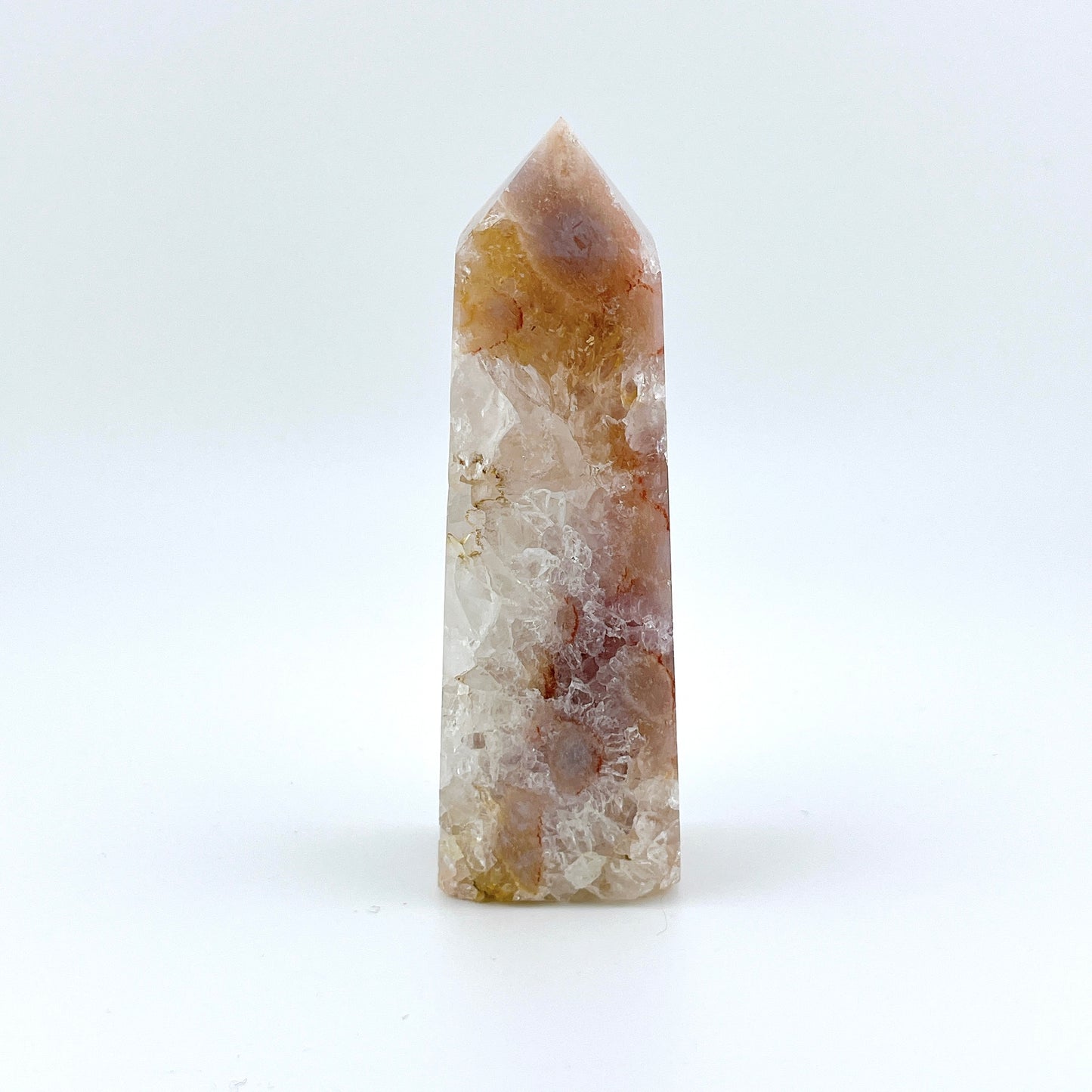 Pink amethyst point (MIDDLE)A【PK007】