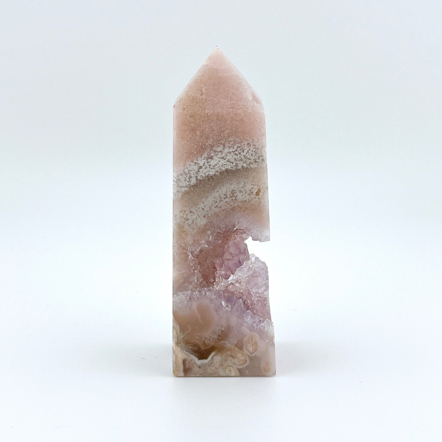 Pink amethyst point (MIDDLE)B【PK008】