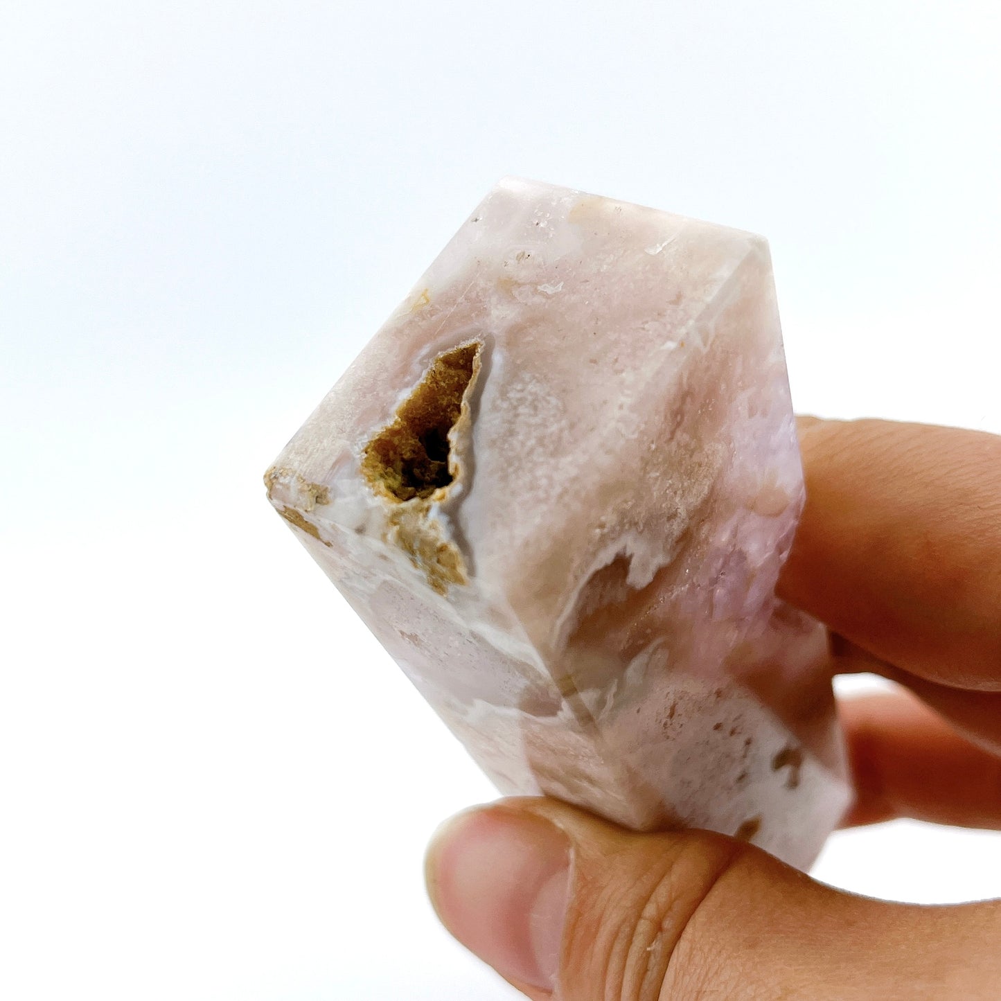 Pink amethyst point (MIDDLE)B【PK008】