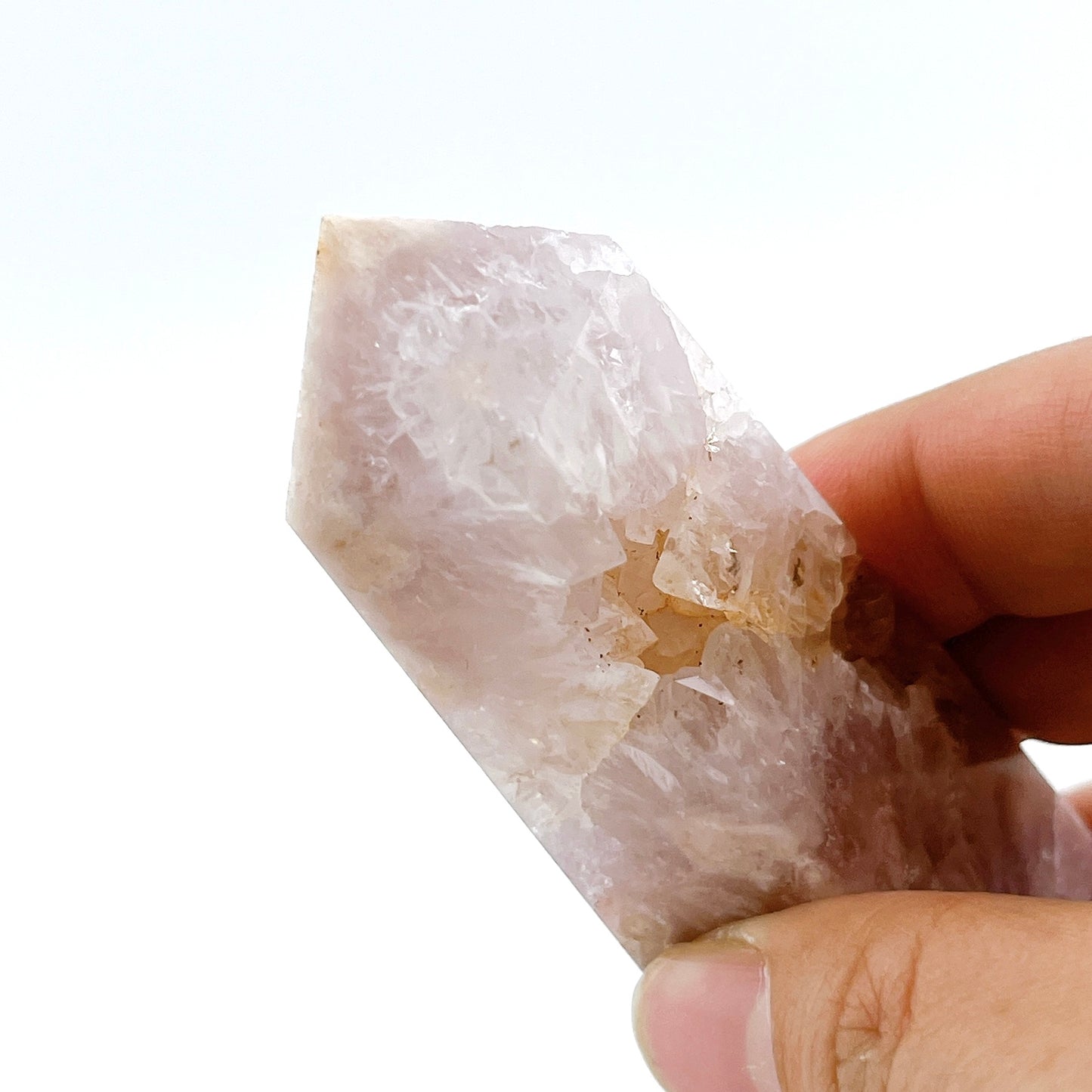 Pink amethyst point (SMALL)B【PK010】
