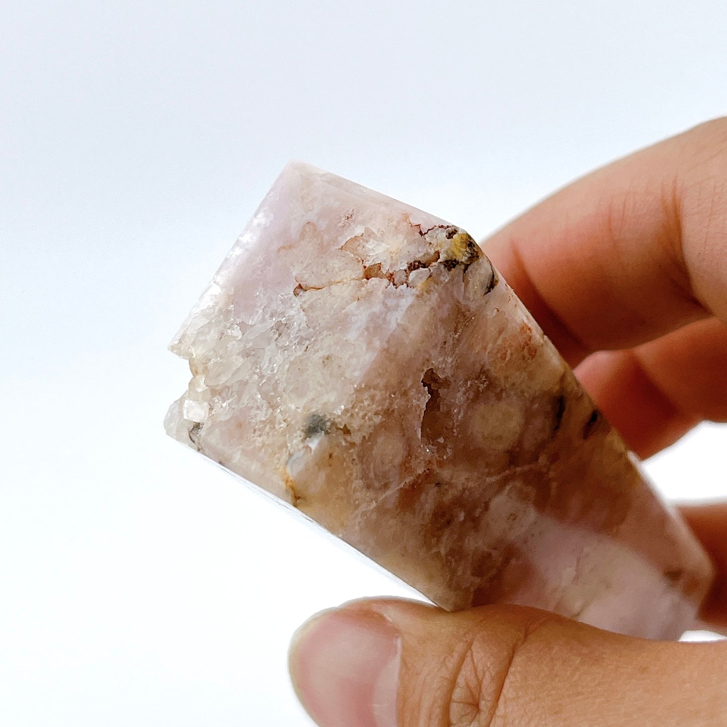 Pink amethyst point (SMALL)B【PK010】