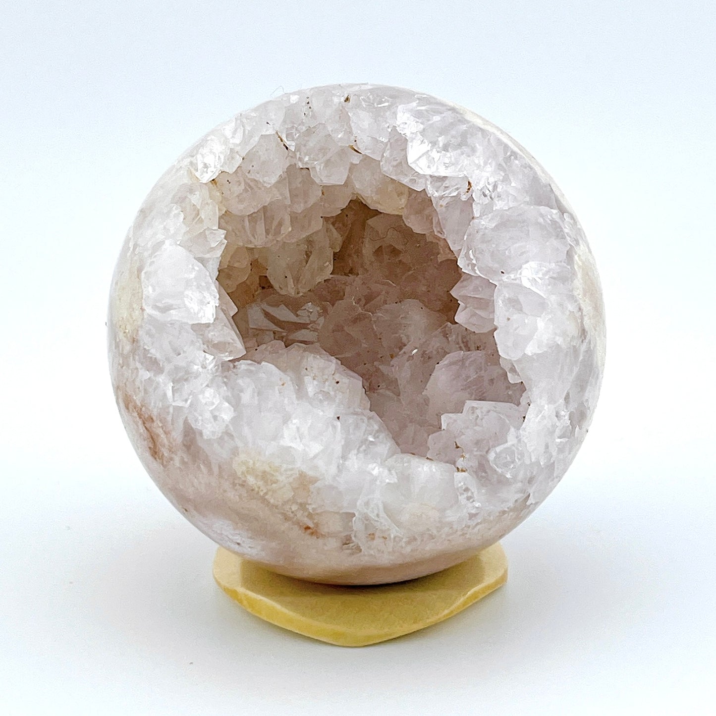 Pink amethyst sphere【PK014】