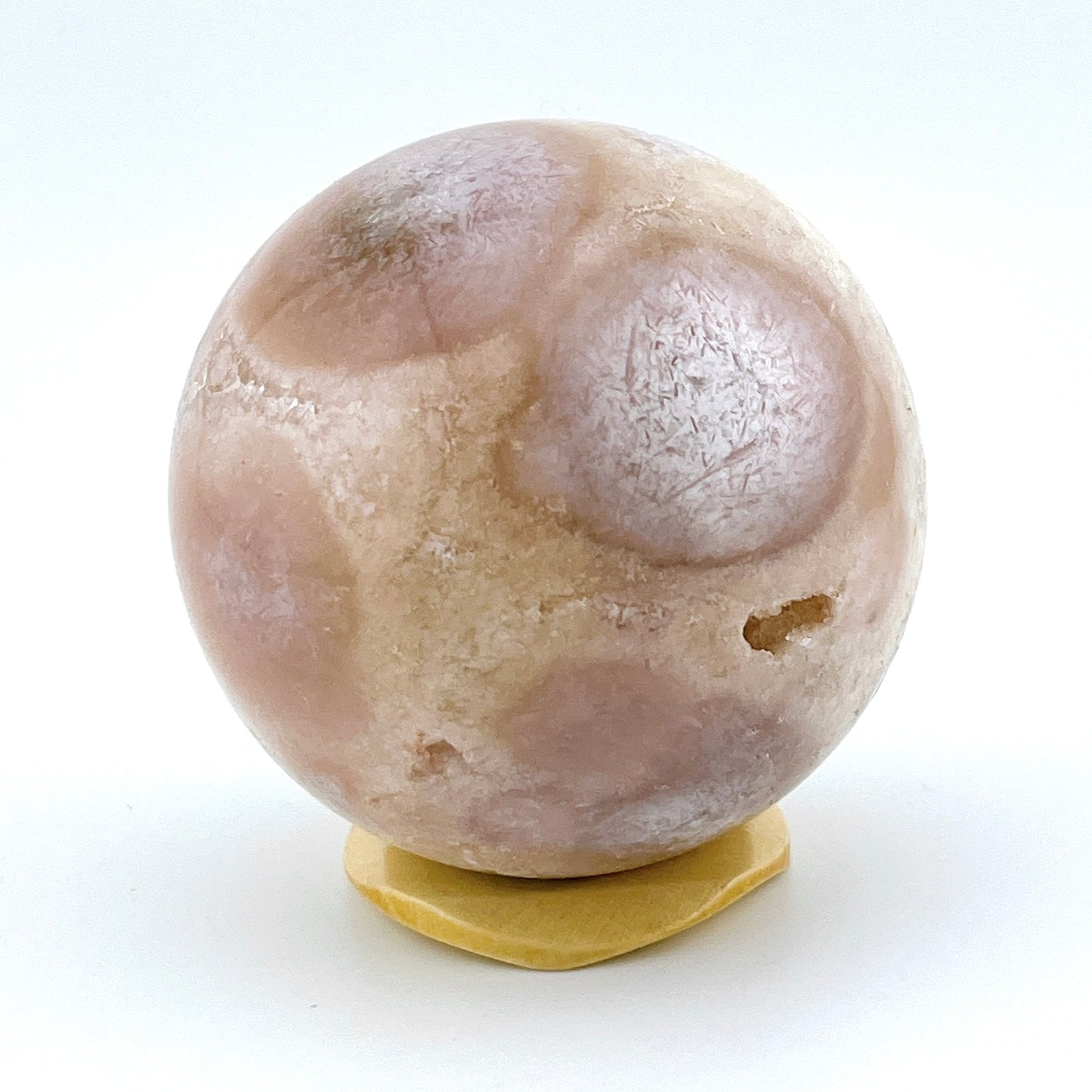 Pink amethyst sphere【PK014】
