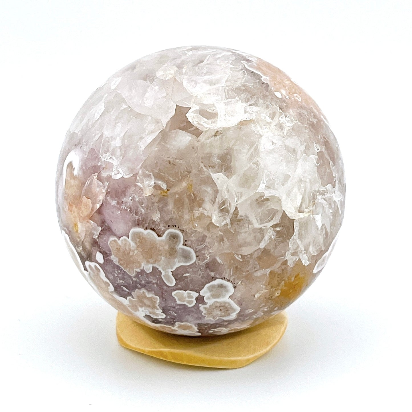 Pink amethyst sphere【PK013】