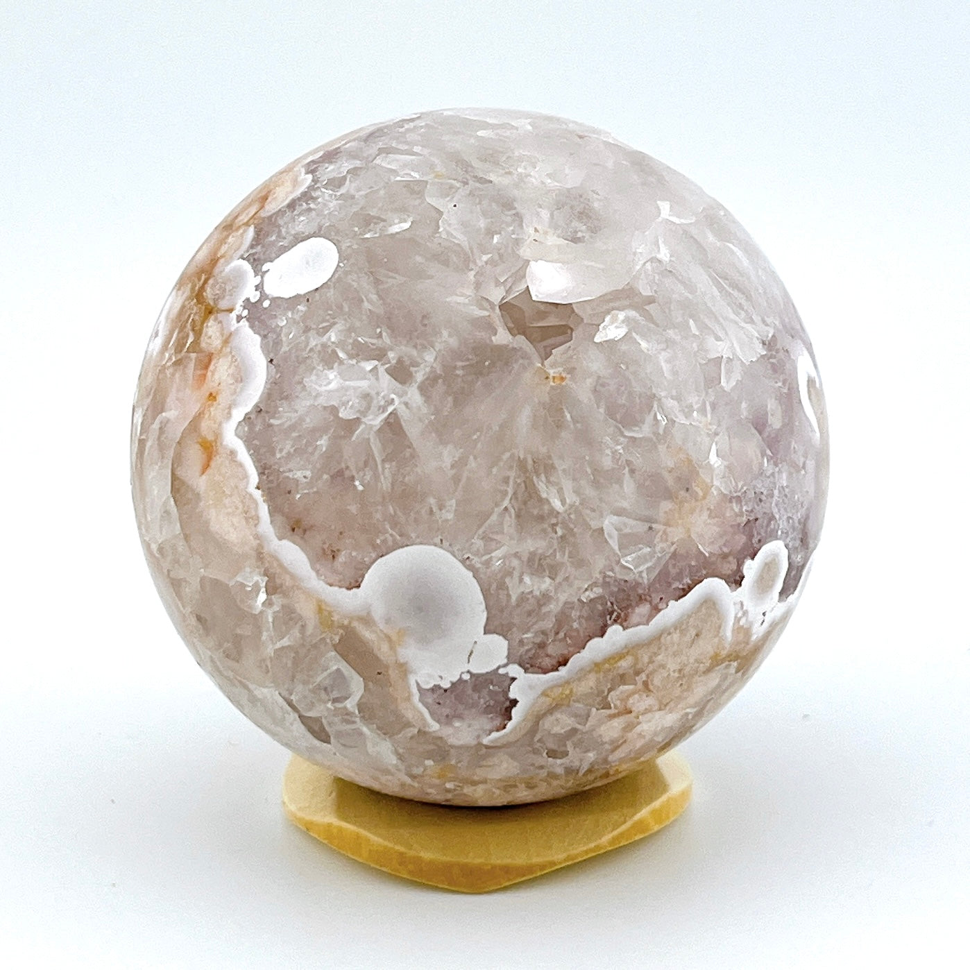 Pink amethyst sphere【PK013】