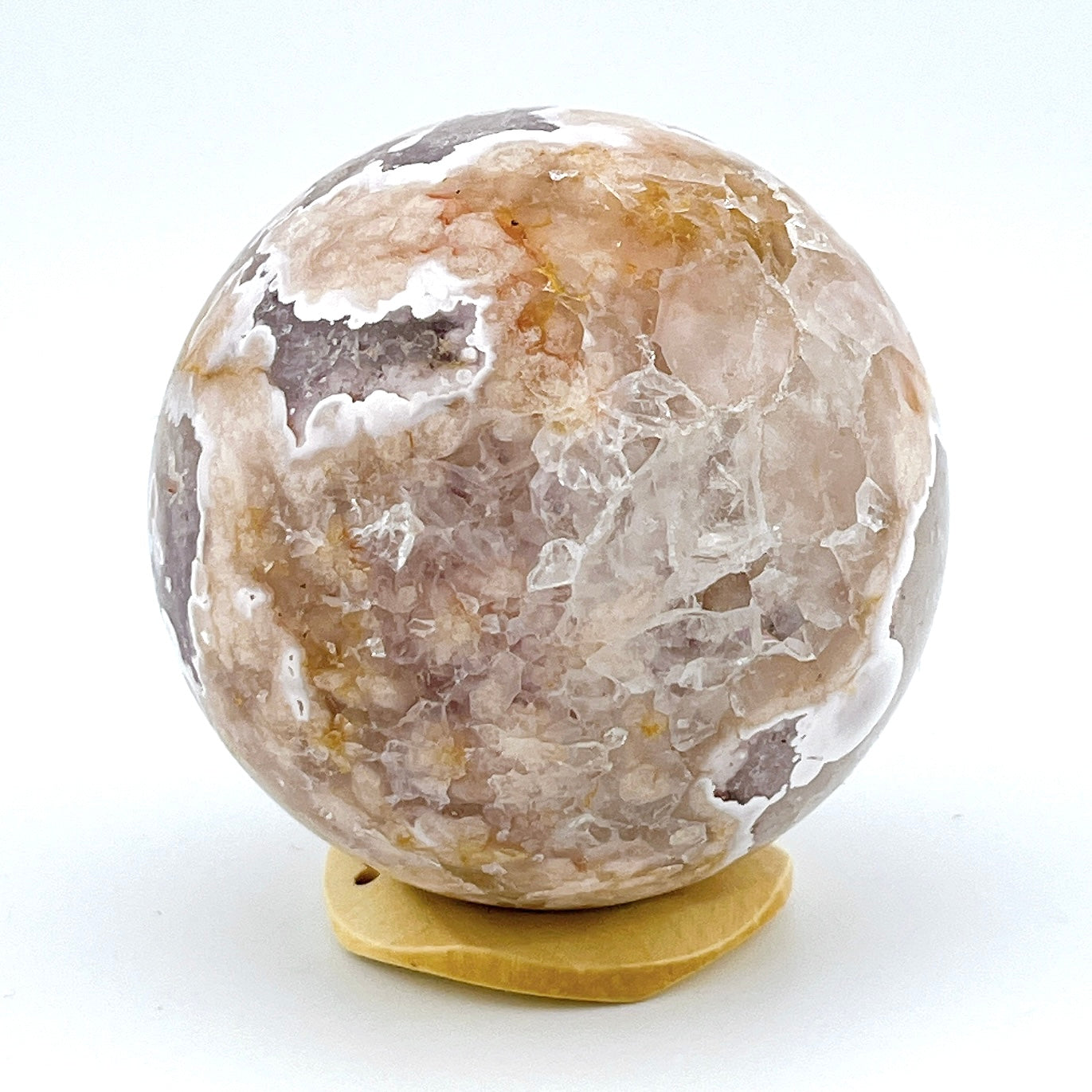 Pink amethyst sphere【PK013】