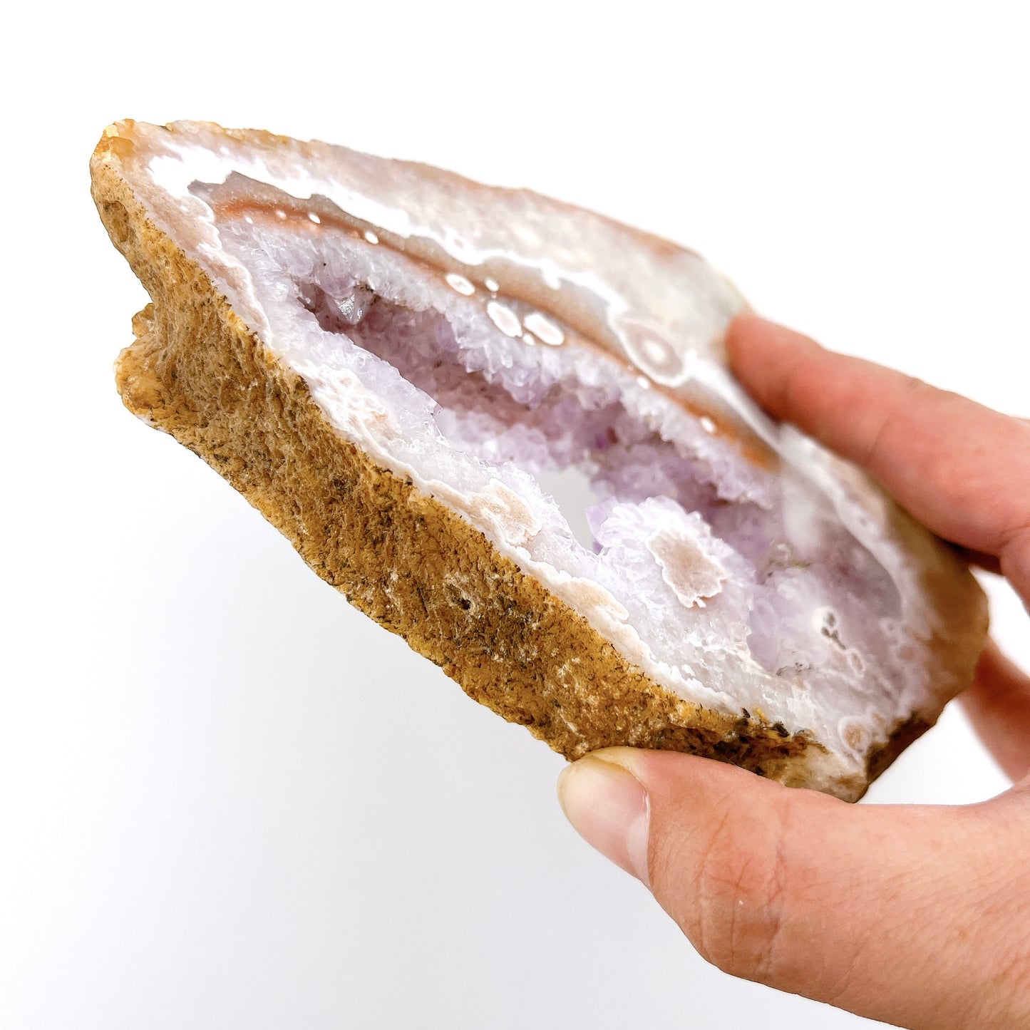 Pink amethyst plate (BIG)【PK001】