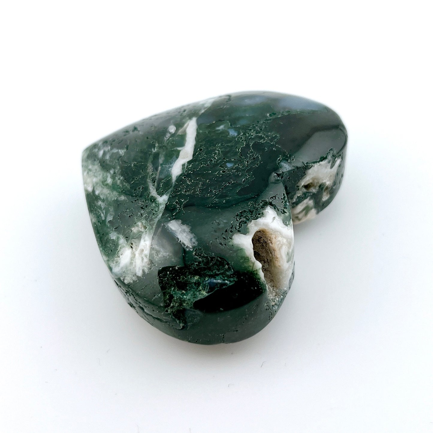 Mos agate heart 【SP011】