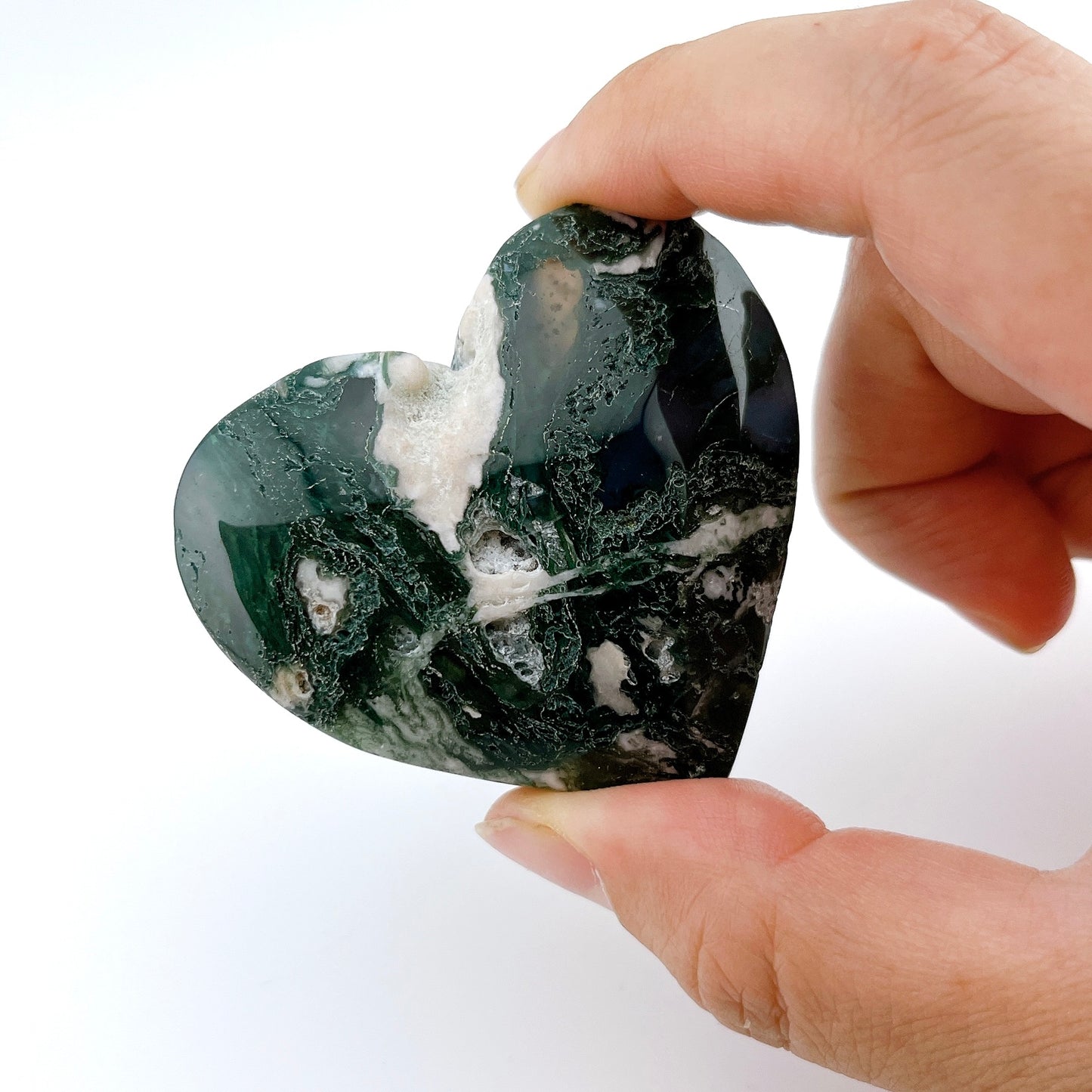 Mos agate heart 【SP011】