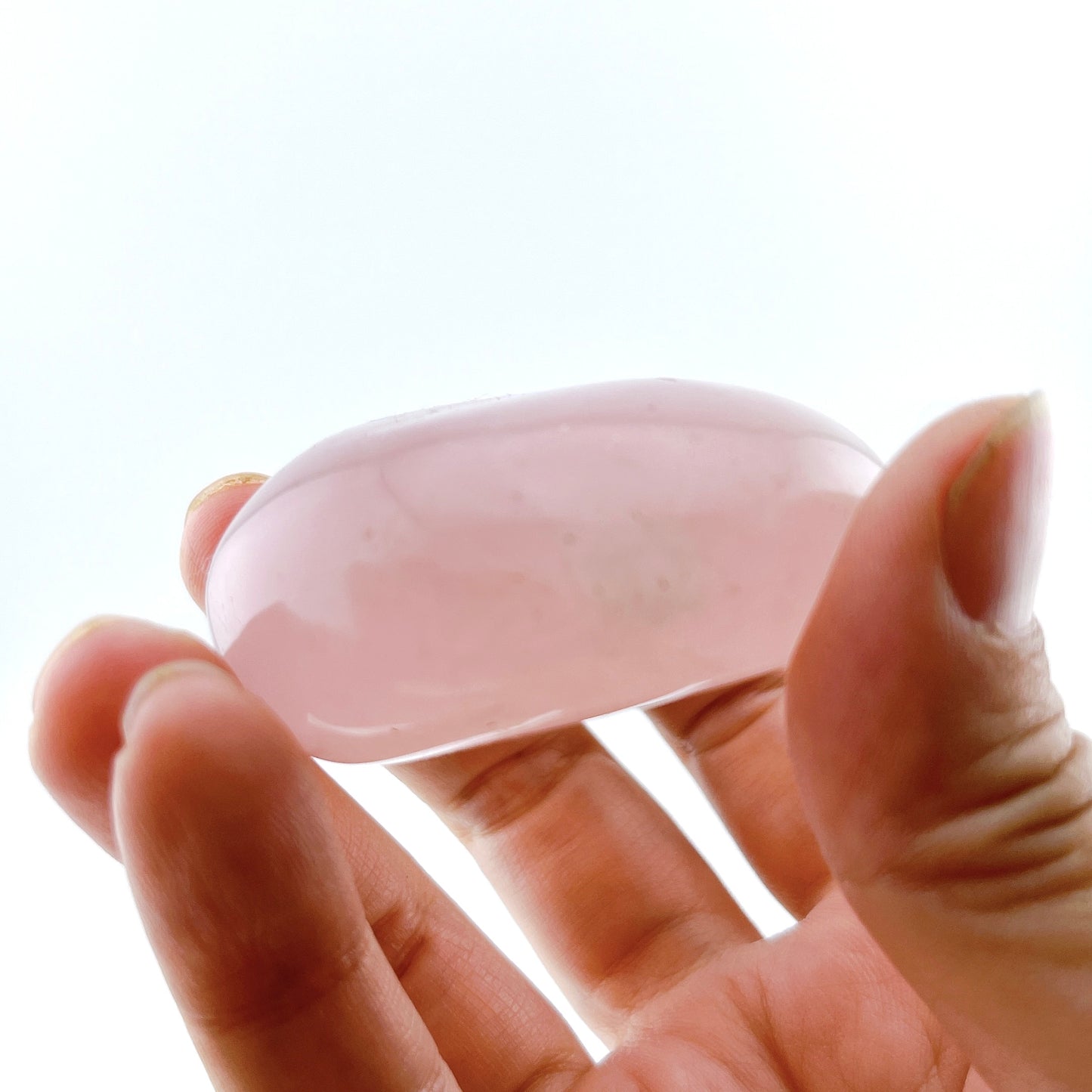 Rose quartz palmstone【SP004】