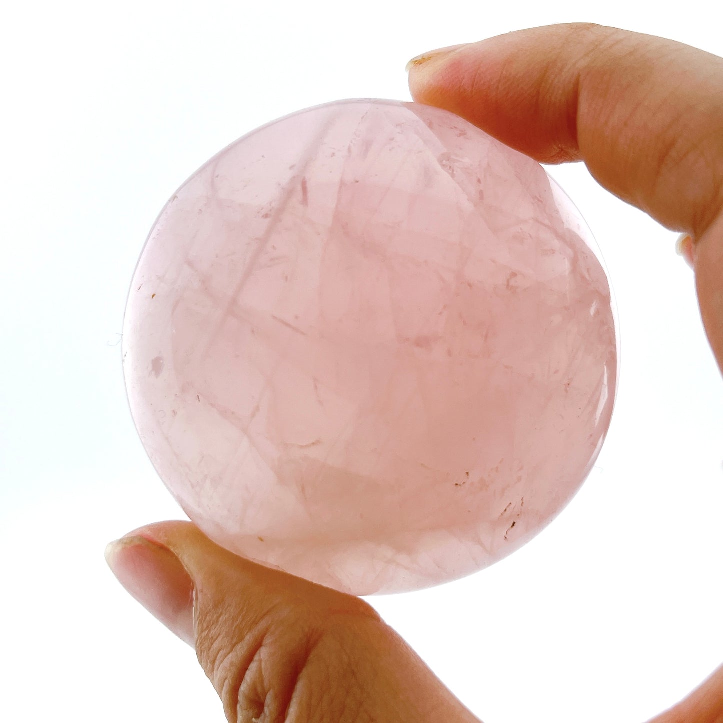 Rose quartz palmstone【SP004】