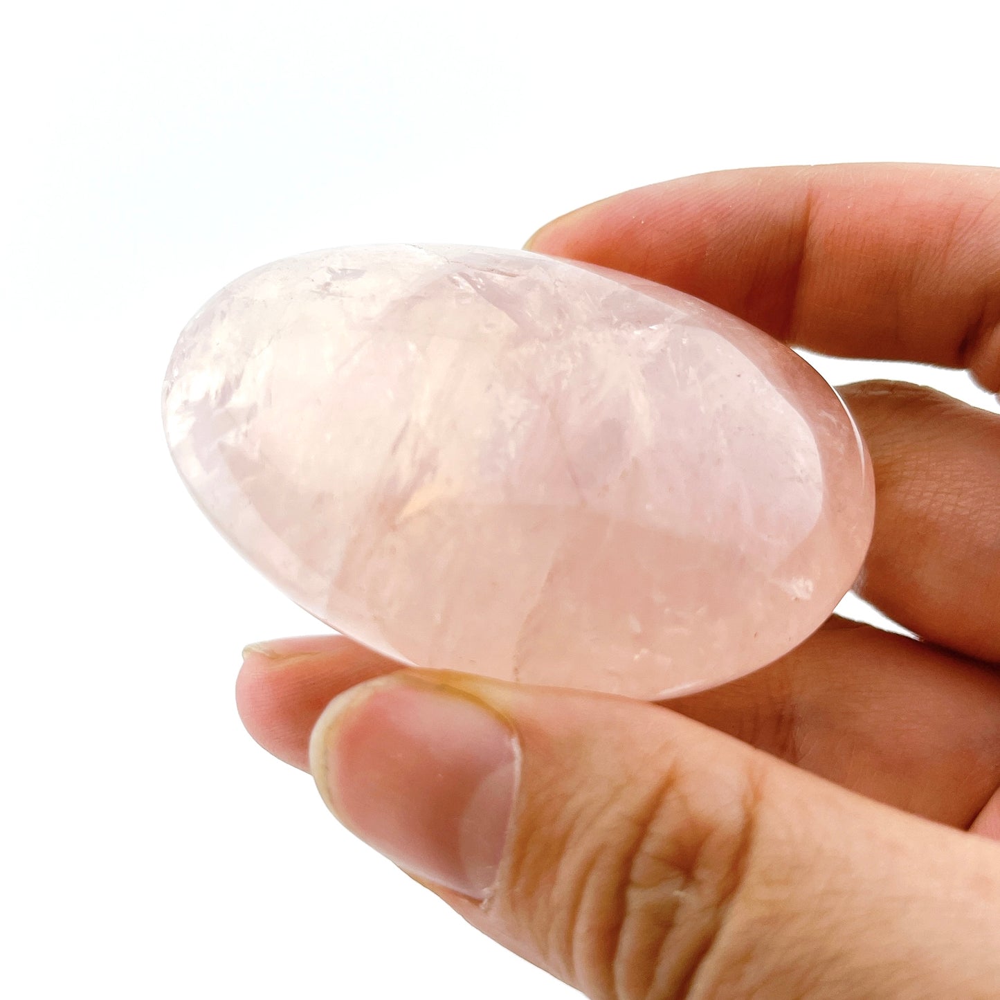 Rose quartz palmstone【SP006】