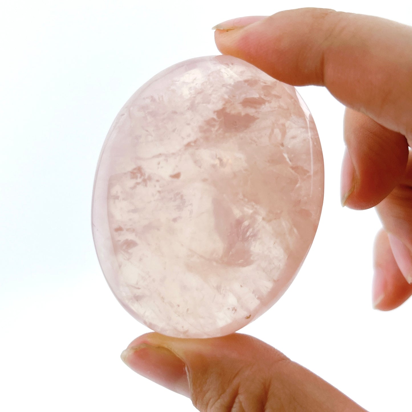 Rose quartz palmstone【SP006】