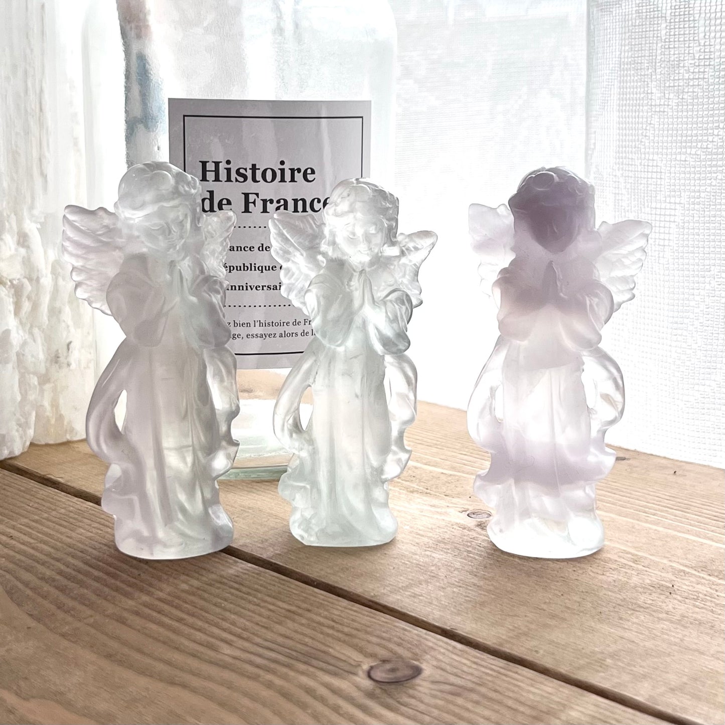 Fluorite angel SMALL ②【FO002A】【FO002B】【FO002C】
