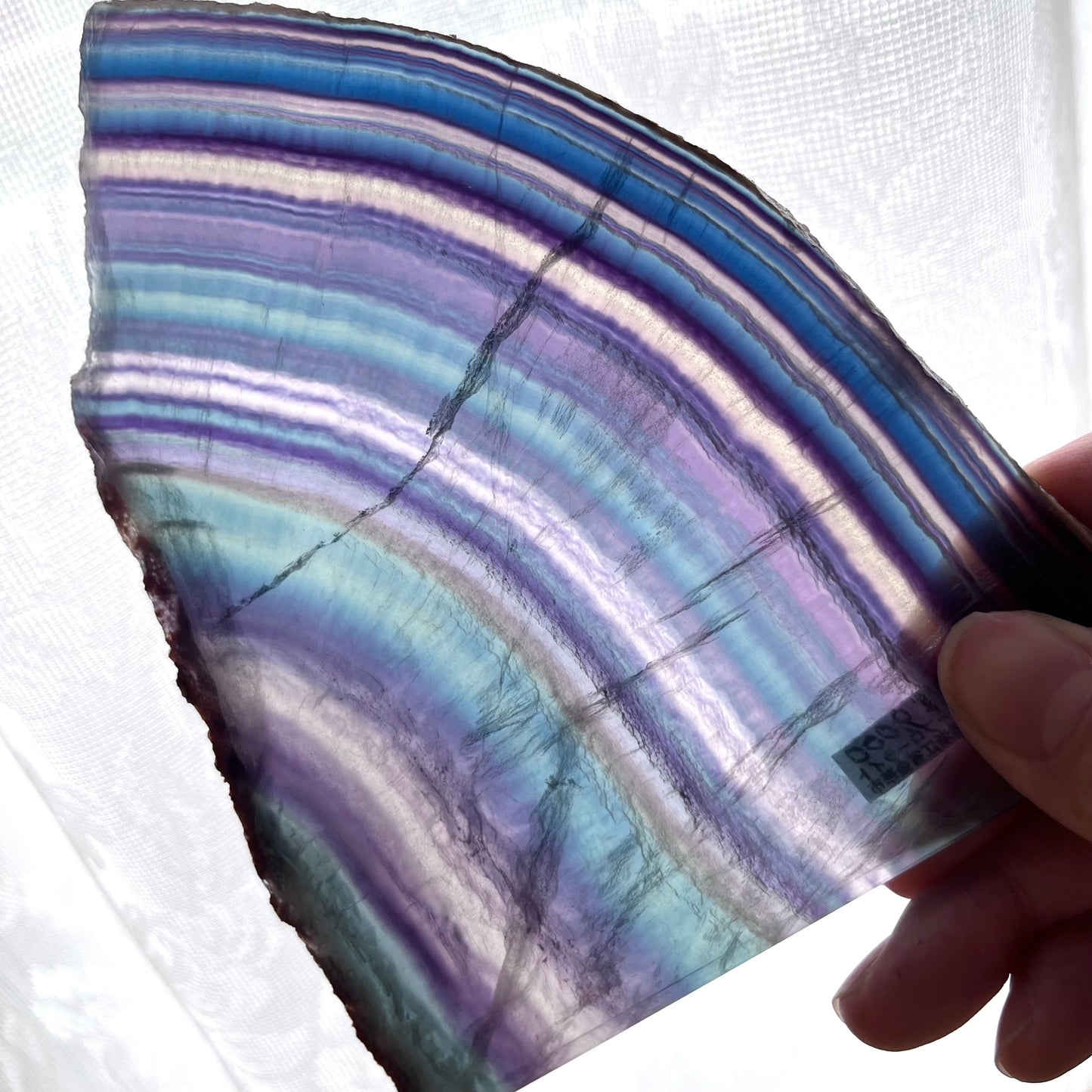 Fluorite plate L【FO007C】