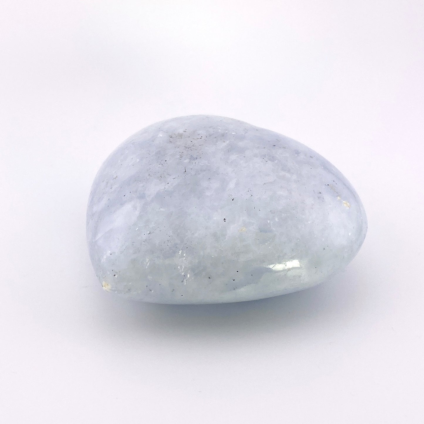 Blue calcite heart SMALL【SP036】