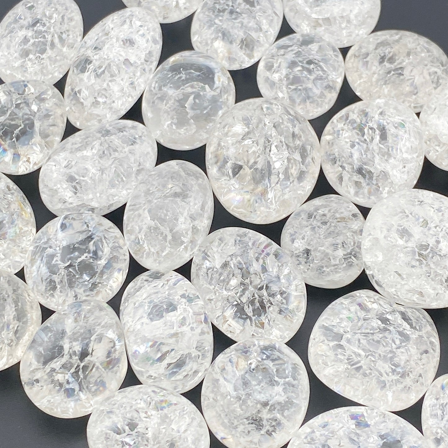 Crack quartz tumble 5pieces set 【TM001】