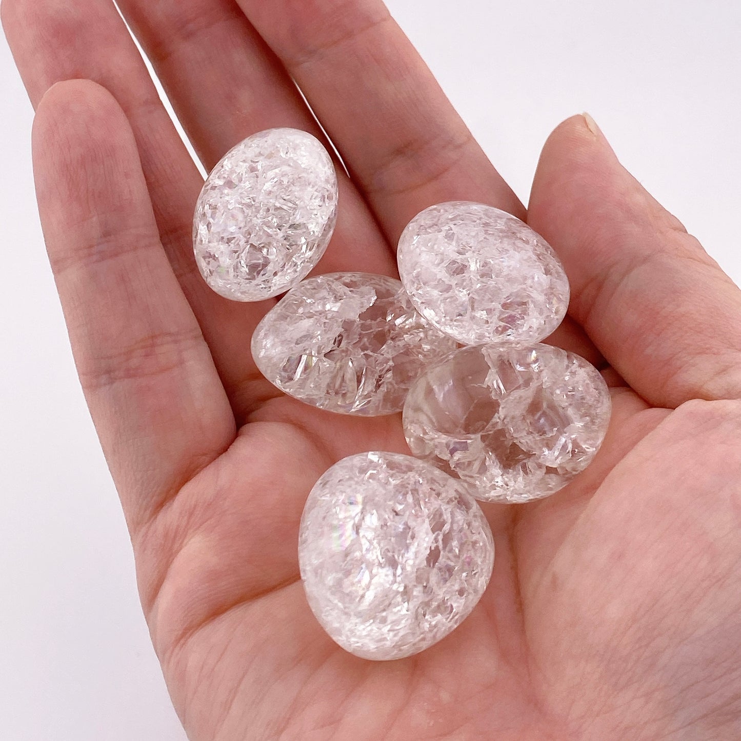 Crack quartz tumble 5pieces set 【TM001】