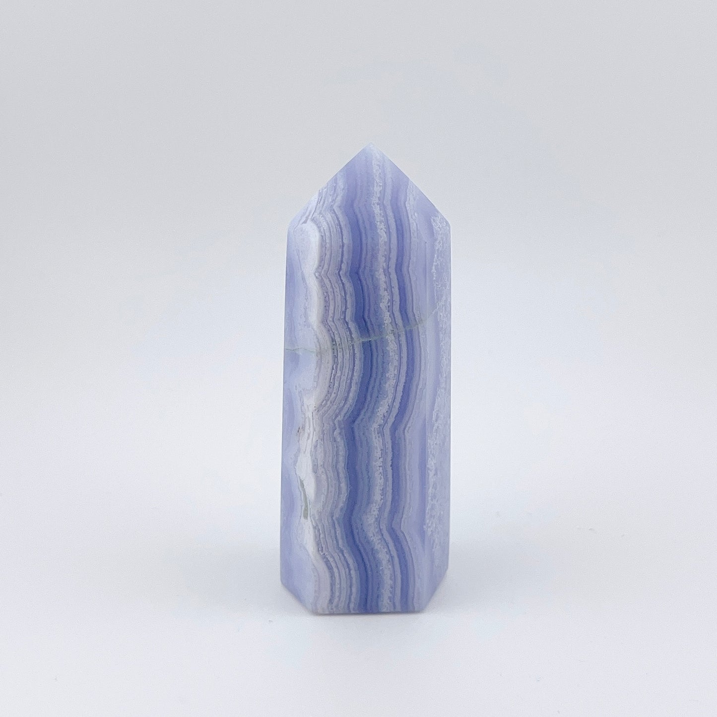 Blue lace agate point 【BL001S】