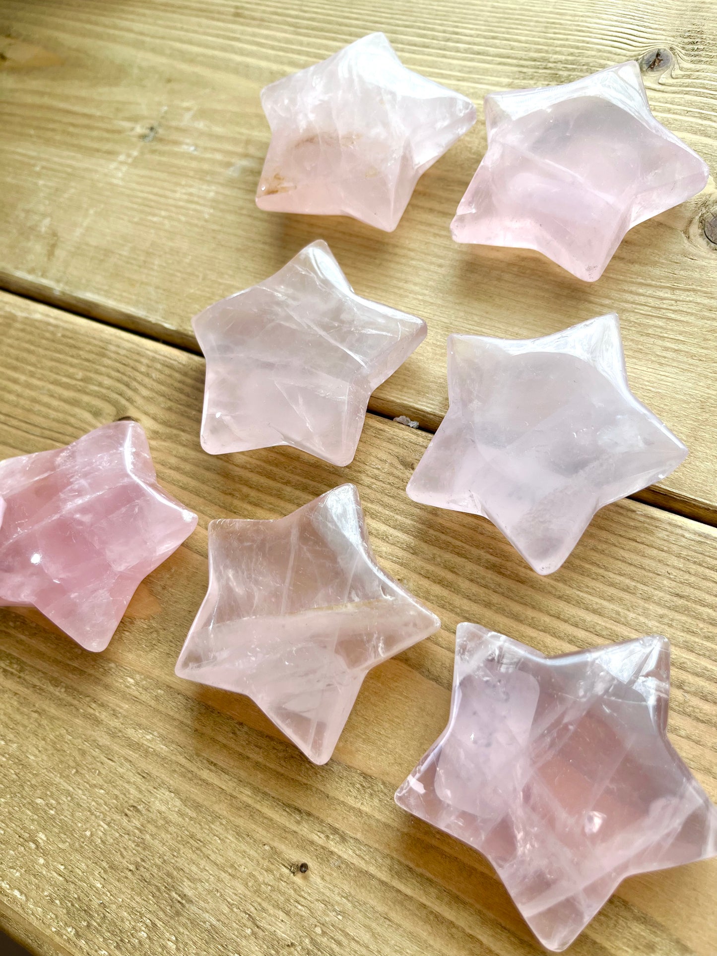 Rose quartz star【RO003A~G】
