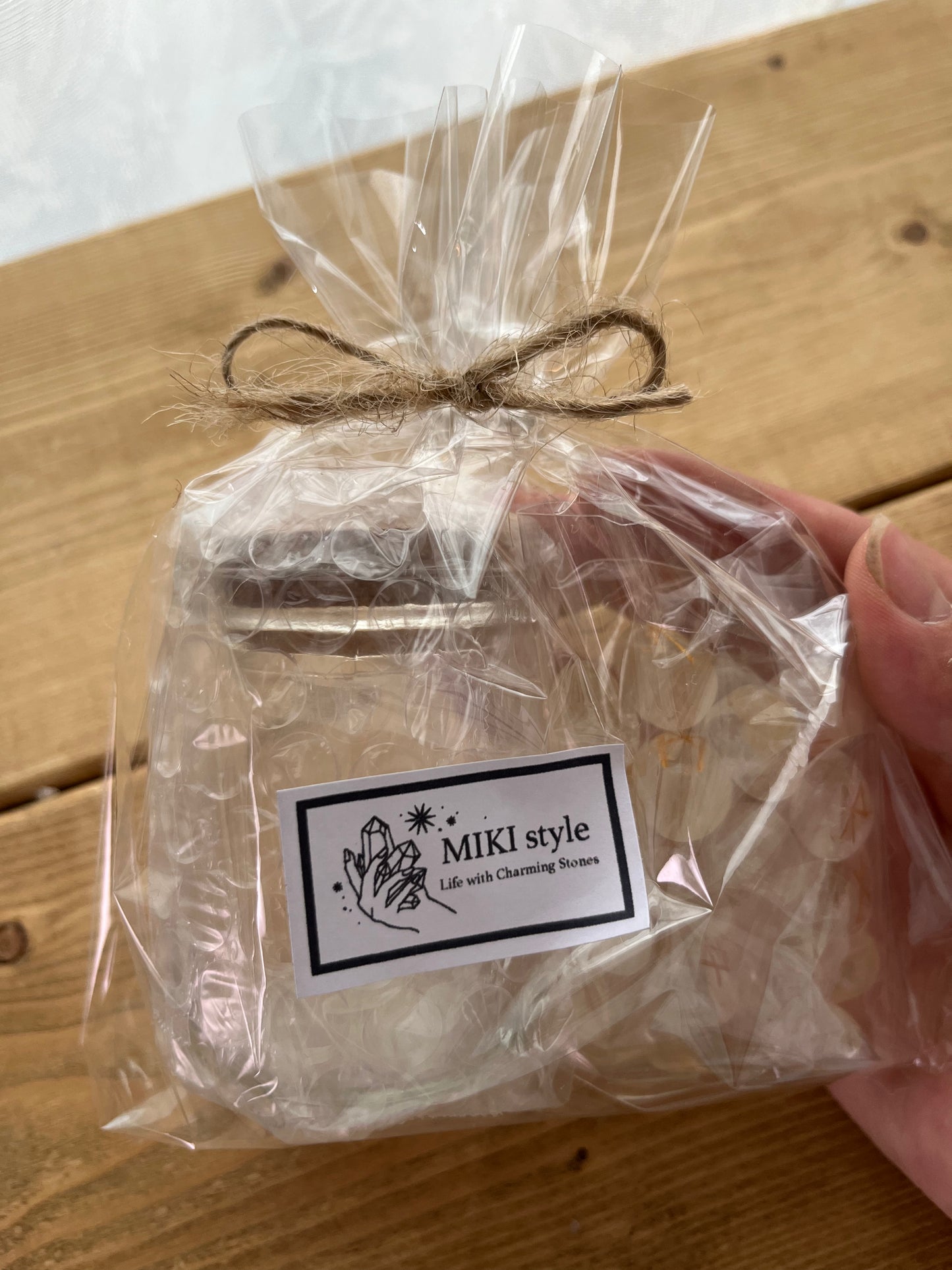 Manikaran Quartz Runes bottle set 【RS002】