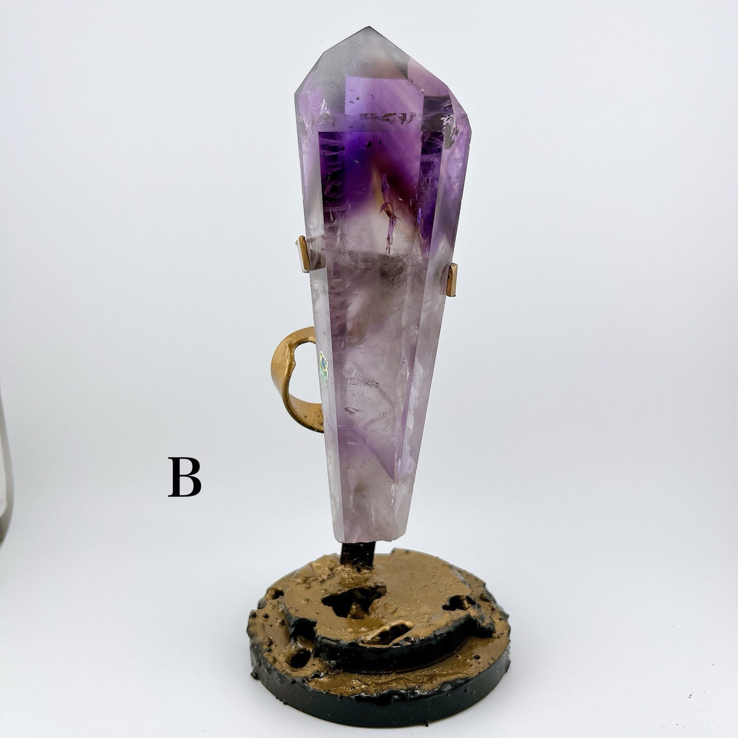 Phantom Amethys point with stand (20000~22000)【AM023A~D】