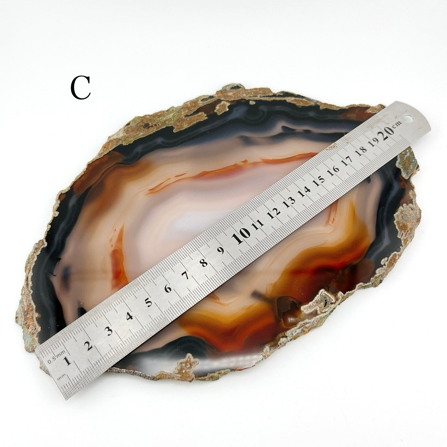 Natural Agate plate【PL015A~F】