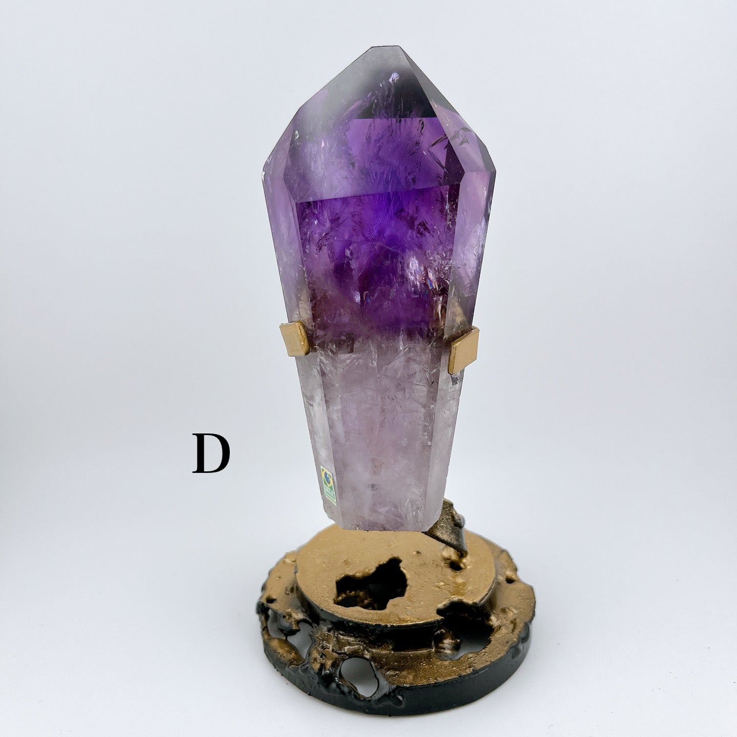 Phantom Amethys point with stand (23000~25000)【AM024A~D】