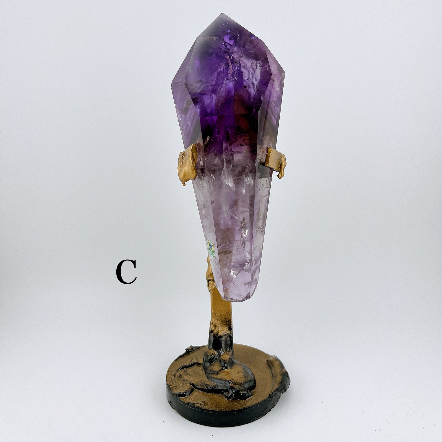 Phantom Amethys point with stand (23000~25000)【AM024A~D】